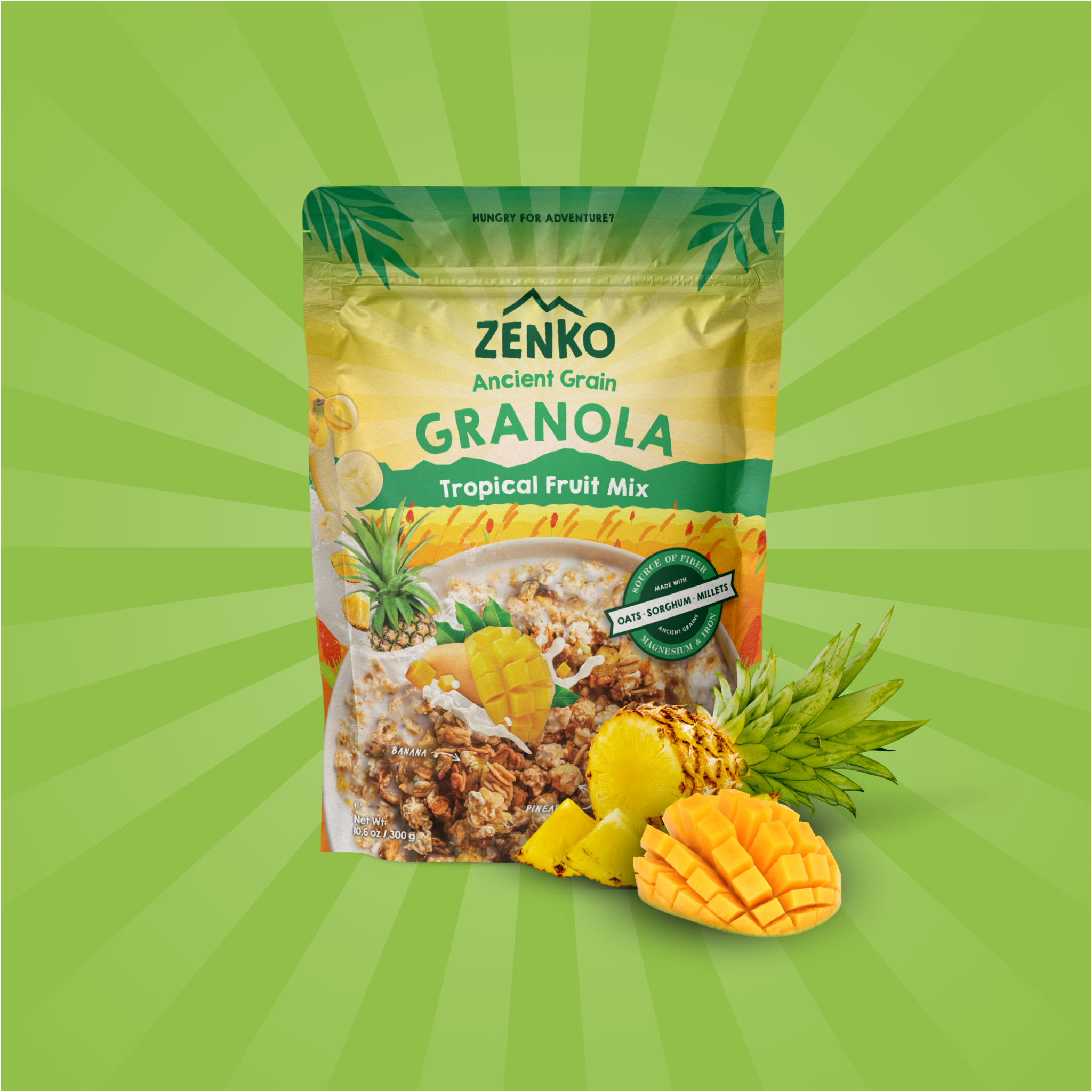 Tropical Fruit Mix Granola – Nut-Free | ZENKO – ZENKO Superfoods