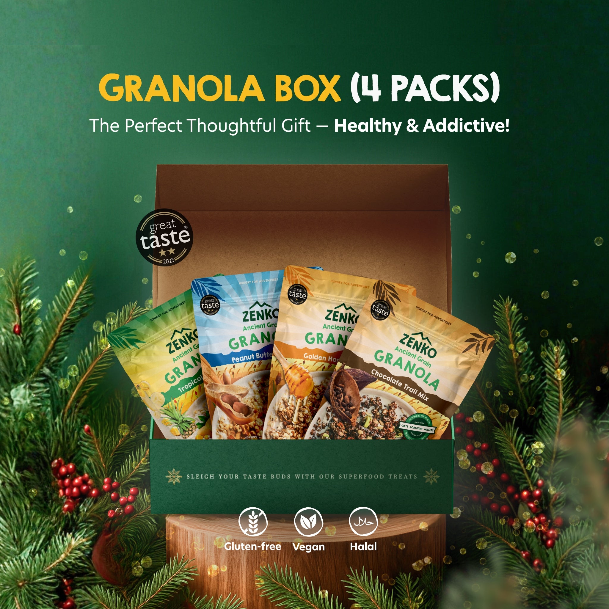 Christmas Gift Box - Granola