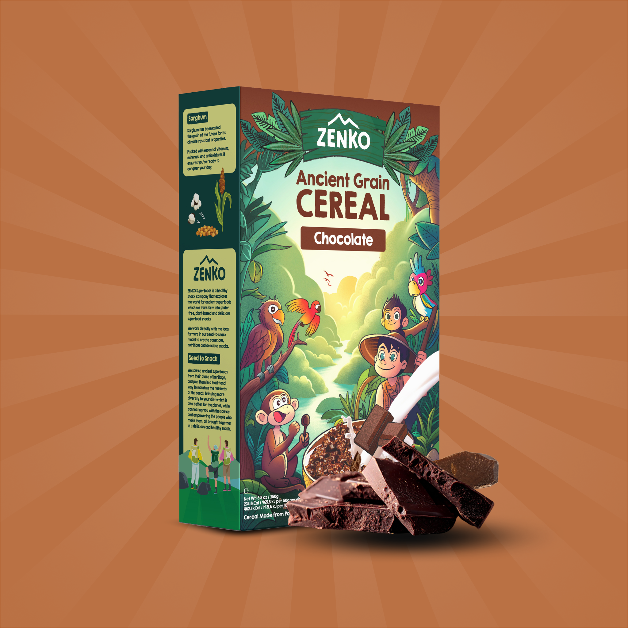 Ancient Grain Cereal - Chocolate