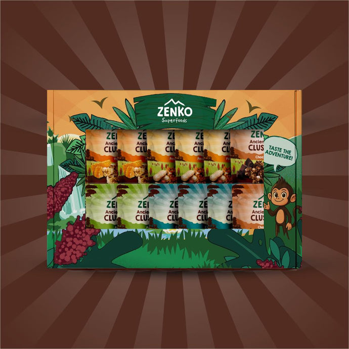 ZENKO Superfoods - Mini Clusters bundle (18 packs, Halal)