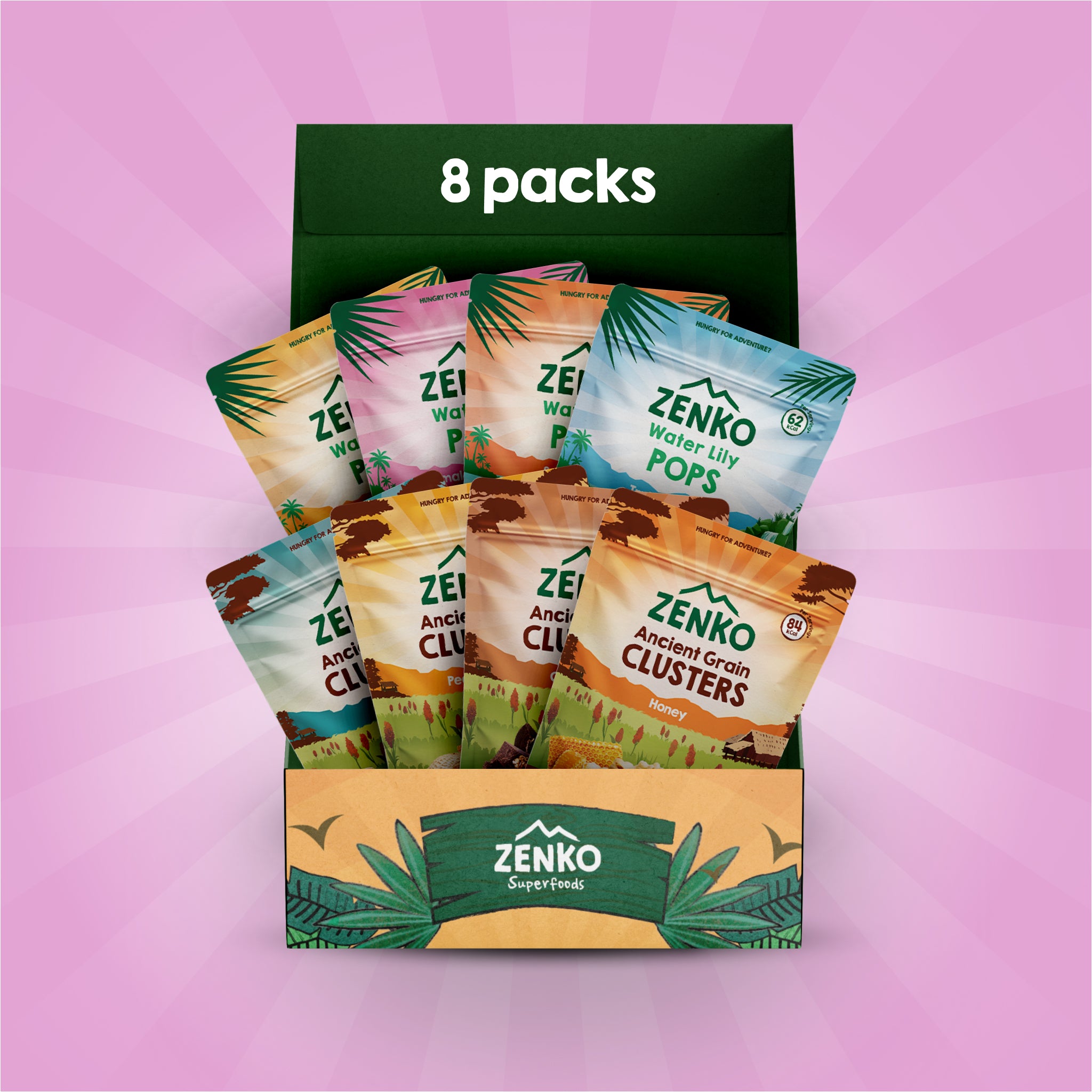 Superfood Mix Clusters – Crunchy Snack | ZENKO – ZENKO Superfoods